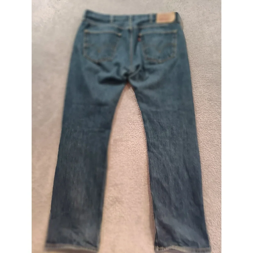 Levi's 501‎ Jeans 38x34 Men Blue Straight Fit Button Fly Denim Classic Mexico